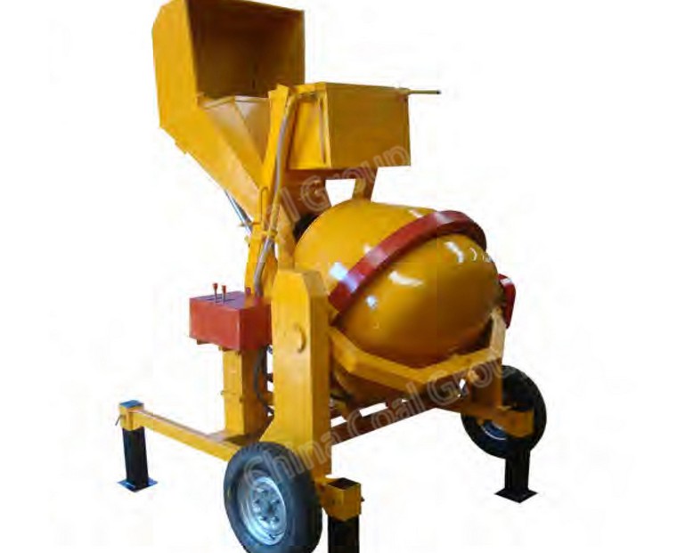 TDCM350-DHT Tilting Drum Concrete Mixer