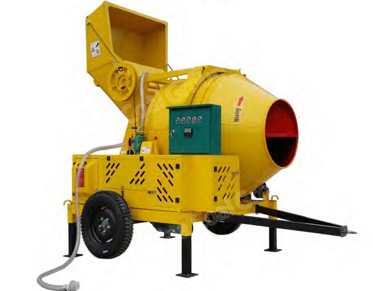 TDCM500-DHT Tilting Drum Concrete Mixer