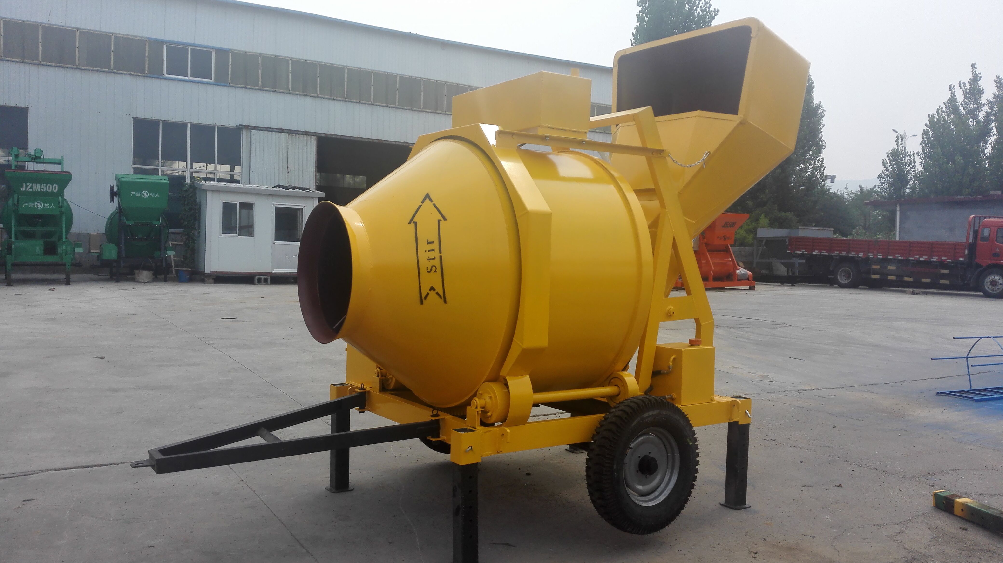 Maintenance Of Medium Concrete Mixer After Use