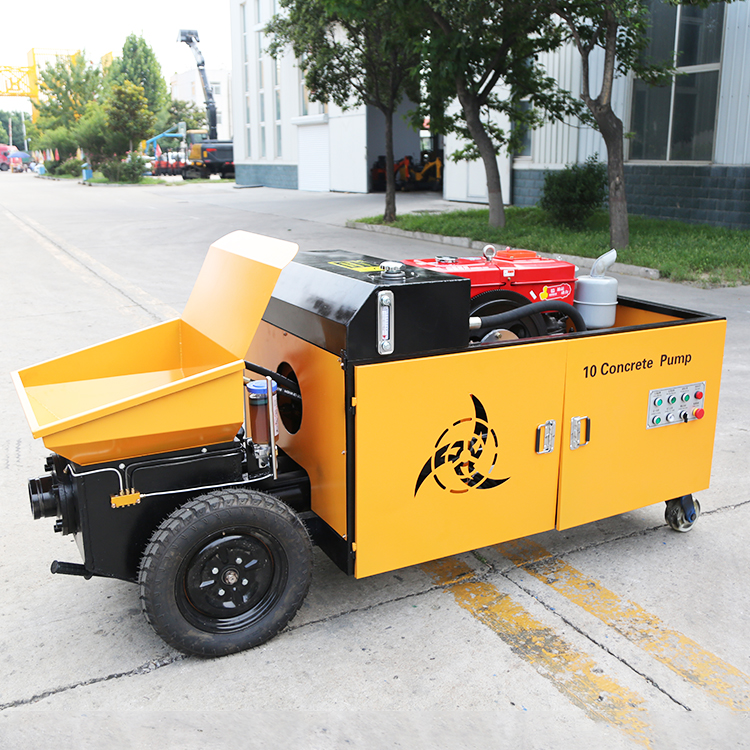 Mainly Consists Of Concrete Pumping Equipment 